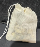 cotton bag for packing tea 